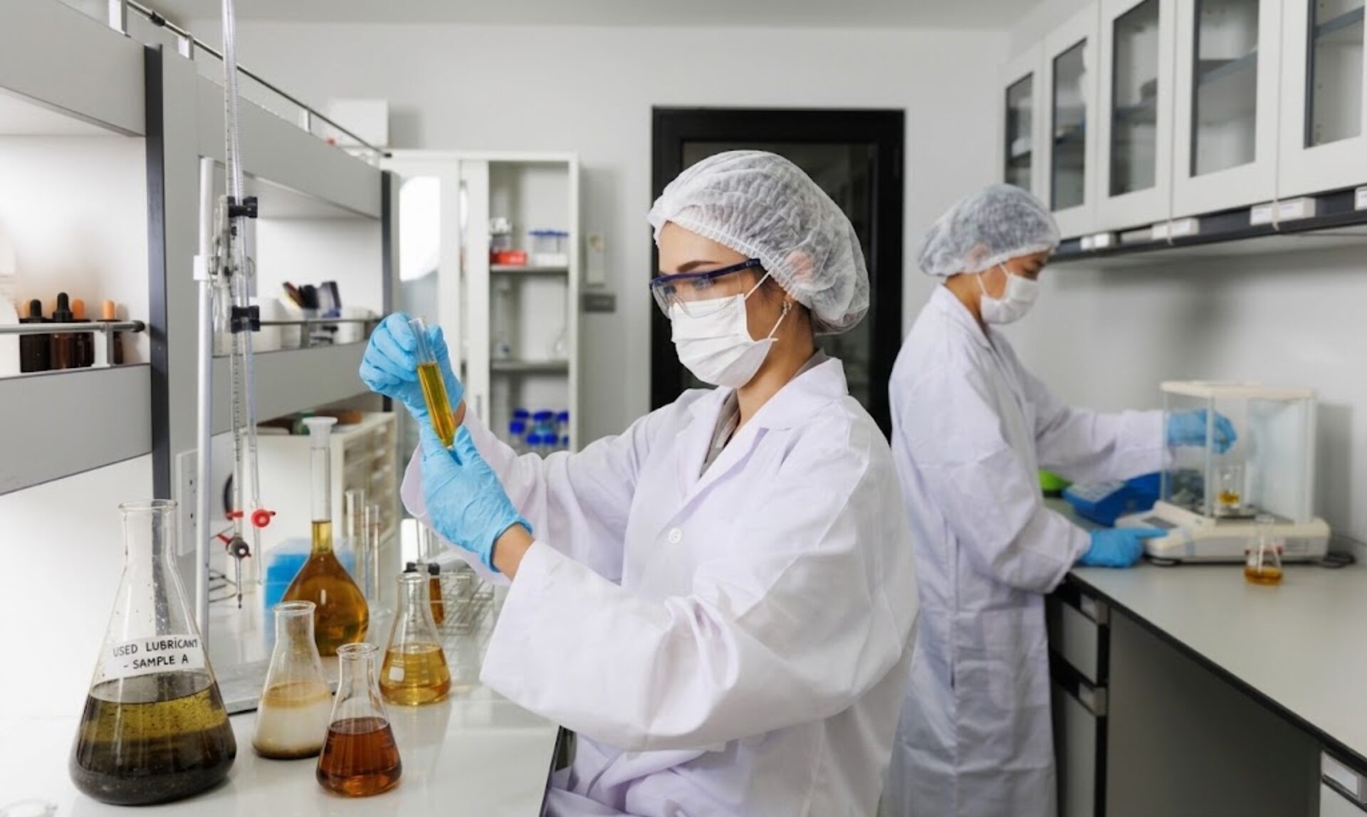 Austin laboratory oil sample testing