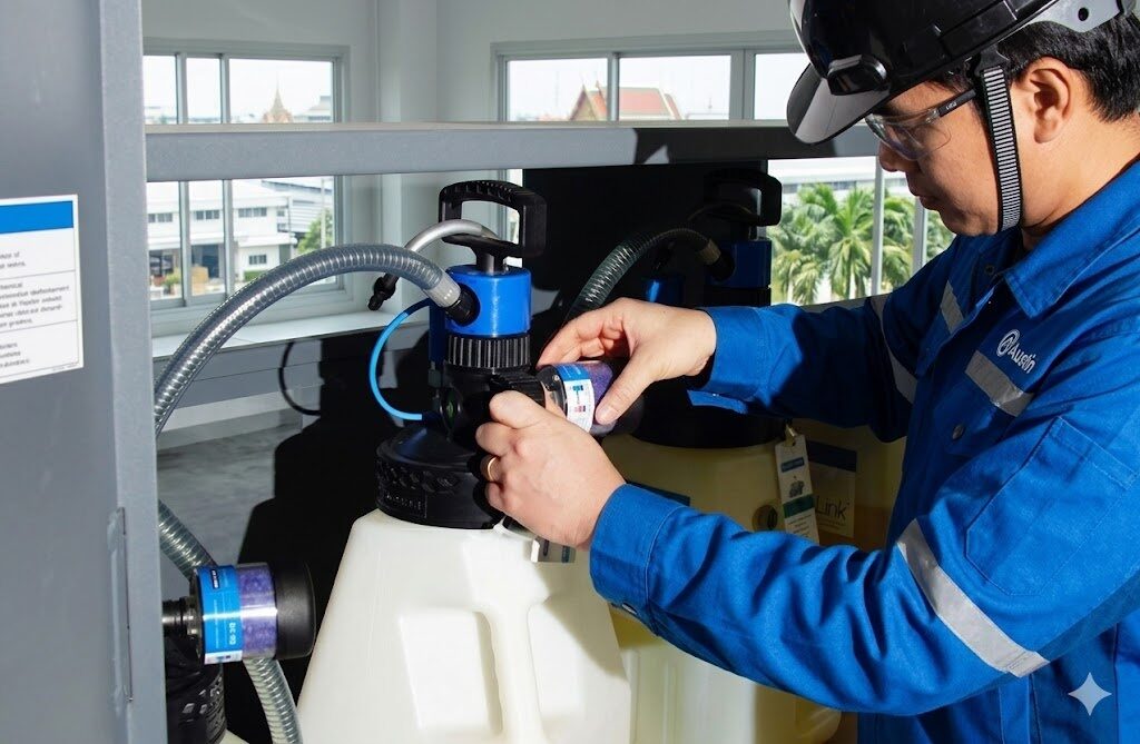 Lubricant Storage and Handling Improvement